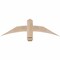 Ekena Millwork Bellingham Smooth Timber Gable Bracket, Douglas Fir, 36"W x 10"H x 1 1/2"D x 3 1/2"F, 7/12 Pitch GBW036X10X0204BEL00SDF - alternate 1